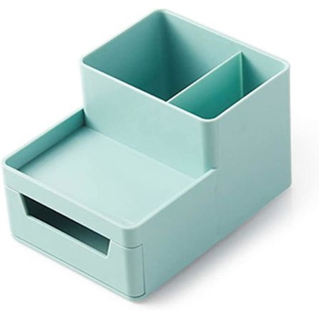 Penholder, Blyantsholder, Skrivebordsarrangør med Skuffe