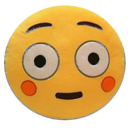 Emoji Rund Kudde - (FMY)