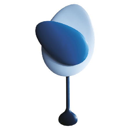 Design House Stockholm Mellow Clock Klockor Unisex Blå 48,5x5,5x20,8