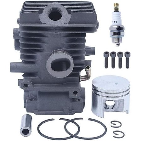 37MM Sylinder-Stempelsett Kompatibelt Med Stihl MS192 MS192T MS192TC MS192TC-E MS192TC-E ZM S192T-Z Motorsager Med Bolt