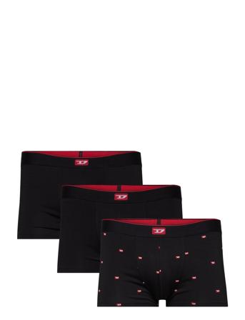 Umbx-Damienthreepack Boxer-Shorts Boksershorts Svart Diesel Men*Betinget Tilbud