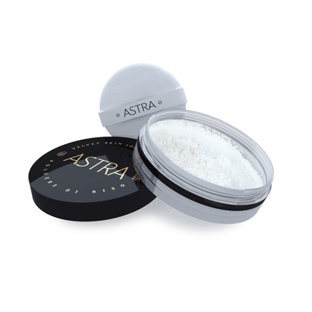 ASTRA MAKEUP VELVET SKIN LOOSE POWDER RICE 0001 10g - Cipria polvere