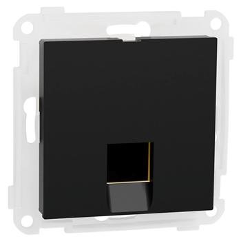 ELKO RS/PLUS Mod.uttak 1x8 kat 6 UTP Sort