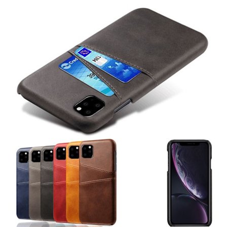 Iphone 11 Pro -kotelo, korttikotelo, jossa on paikat 2 luottokortille -