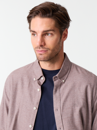 Jean Paul - Lionel skjorte - Regular fit - Herre - Beige - Skjorter - L