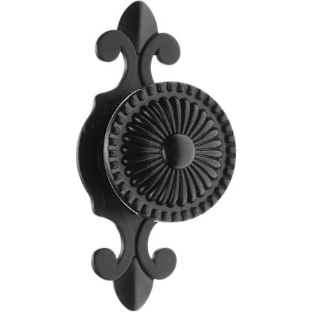 5 stk. Antikke trækhåndtag til skuffe dørskabe køkkenhåndtag knopper til møbelskabe - Sort TJM