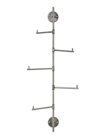 Knagerække, Hdflex, Sølv Finish Silver House Doctor