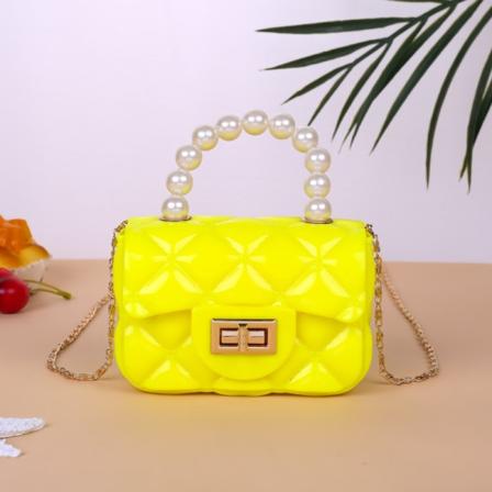 Betterlifefg-Little Girl Crossbody Wallet Handväska för toddler Mini Crossbody axelväska, gul, 10*5,5*13,3 cm Sunmostar