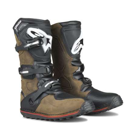 Stivali Offroad Alpinestars Tech T Marrone oleato 42