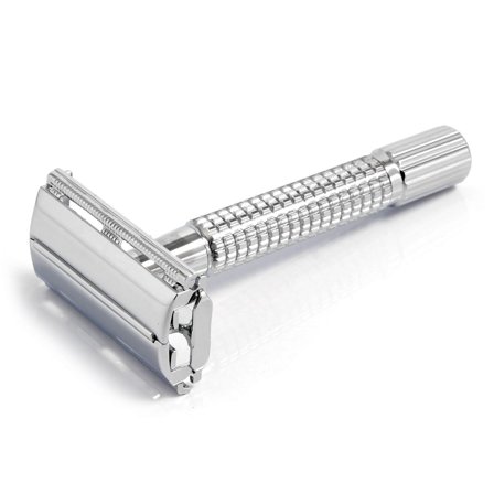 Blank Sølvfarvet Z Skraber til mænd - Safety Razor