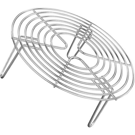 Rundt steke- og avkjølingsstativ i rustfritt stål, rundt stativ for matlaging, avkjøling, damping og baking