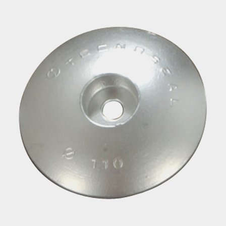 Anodo di zinco Tecnoseal, per timone, 0.68 kg, Ø11 mm/Ø110 mm