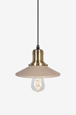Globen Lighting - Pendel Mini Disc 22 - Beige - Loftpendler - Fra Homeroom