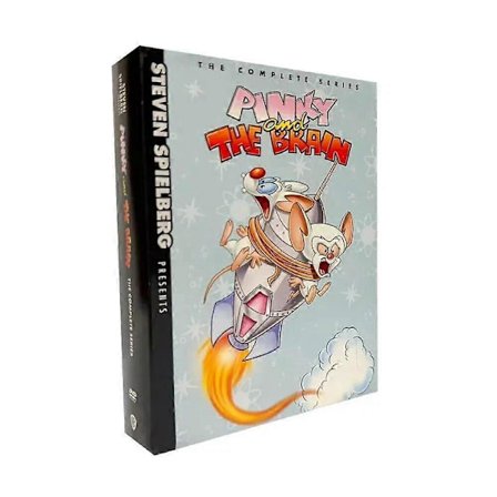 Pinky og Brain - Den komplette serie (DVD, engelsk version, 12-disc sæt, Vol. 1 2 3)