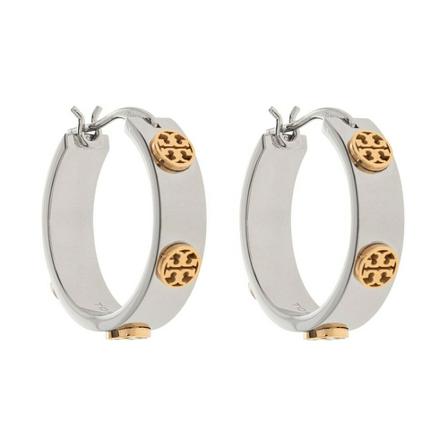 Tory Burch Earrings Grå, Dame Øreringe, Størrelse: ONE Size