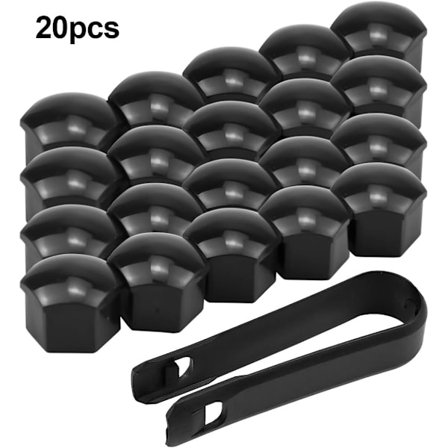 Deksel for hjulmuttere, beskyttelse for muttere, sekskantbolt, hjul