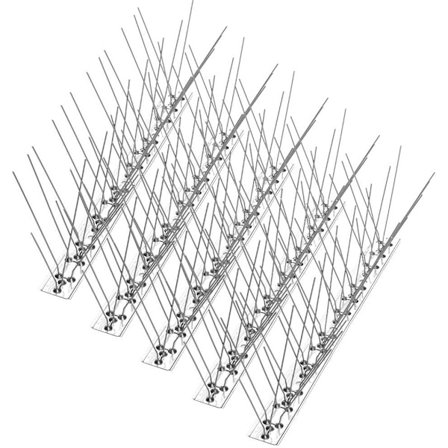 Fågelavvisande rostfritt stål anti-fågelsporr anti-katttagg, bi