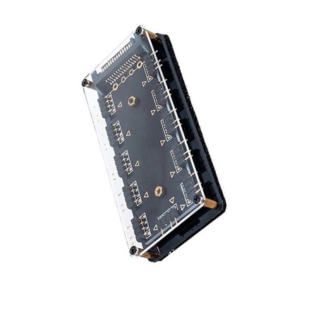 Jäähdytystuuletinnapa Emolevy 5v 3pin Jäähdytystuuletinsovitin Rgb 10-tie