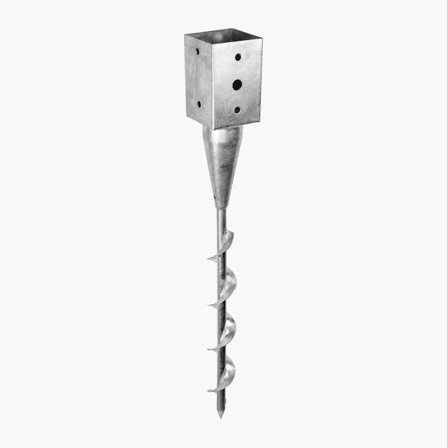 Jordankare skruv 91 x 91 x 800 mm - Biltema