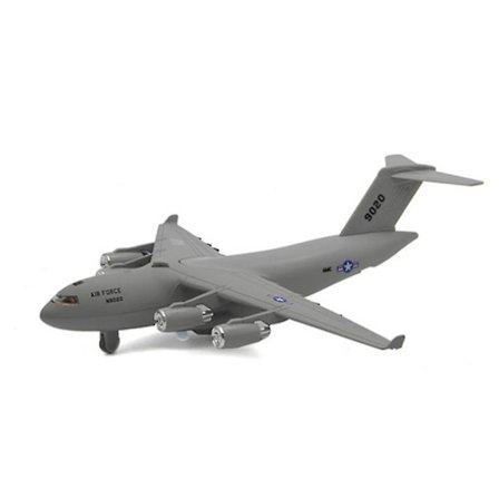 1/32 C17 Kuljetuskone Veto-Takaisin Musiikki Led-Malli Pöytäkoriste Lasten Leikki Lelulahja