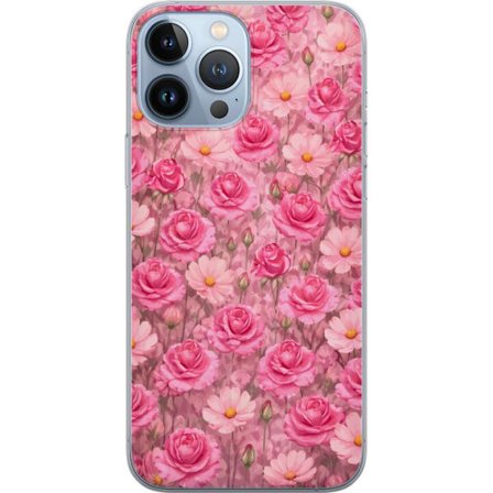Kompatibelt Mobildeksel til Apple iPhone 13 Pro Max Petal Reverie Blush Rose