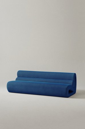 Jotex - Sofa 4-seter Blå - SPACE - Kjøp 4-seters sofaer hos Jotex