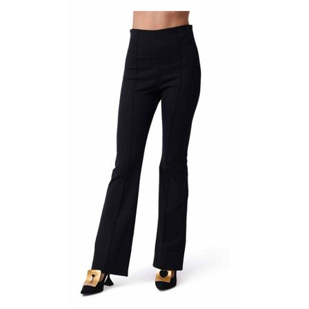 Maliparmi, Slim-fit Trousers Zwart, Dames, Maat:S
