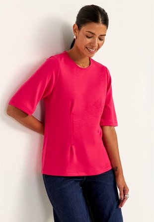 Cellbes of Sweden - Supermjuk trikåtopp - cerise - för damer - 38/40