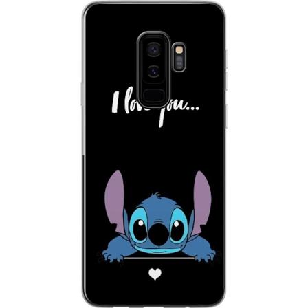 Samsung Galaxy S9+ L pin kyv kuori Stitch Min Rakastan S
