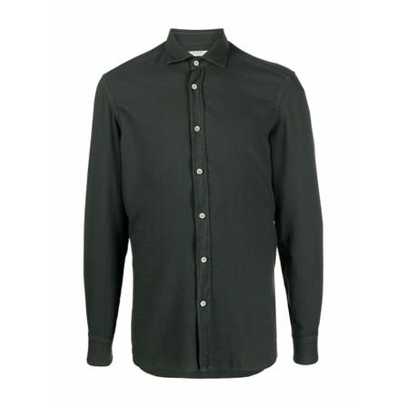 Boglioli, Casual Shirts Groen, Heren, Maat:XL