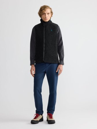 Klättermusen Skoll Vest Herr - Charcoal - S