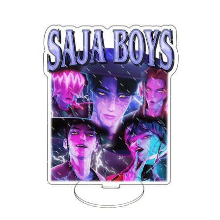 Demon Hunters Q-versio K-Pop Demon Hunters korealainen tyttöbändi Demon Hunters -teline