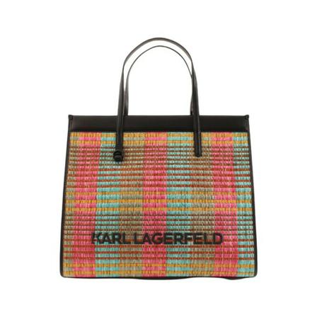 Karl Lagerfeld, Shopper Rood, Dames, Maat:ONE Size