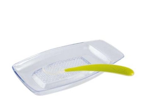 Chicco Grattugia E Cucchiaio In Silicone