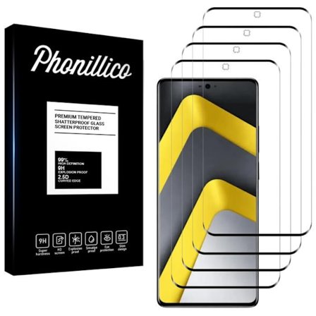 Karkaistu lasi Xiaomi Poco M8 PRO 5G:lle [Paketti 4] Näytönsuojakalvo Phonillico