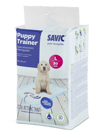 Savic - Puppy Trainer Pads Large 30 pads - Hund - Hundepleie & kosttilskudd - Valpetoalett & hundetoalett - ZOO.no