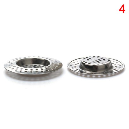 Diskhossil i rostfritt stål med bred kant