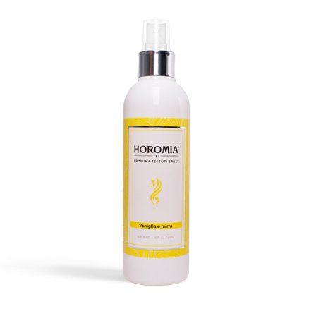 HOROMIA Deotessuti Spray Deo Tessuti Spray Vaniglia E Mirra 250ml - Profumo d'Ambiente Spray