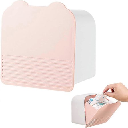 Opbevaringsboks til hygiejnebind, bærbar opbevaringspose i plastik til hygiejnebind til badeværelse hk