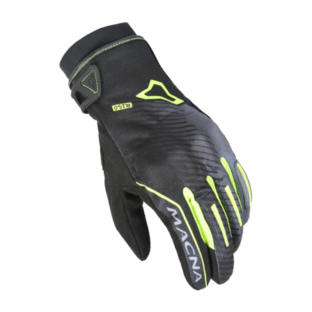 Motocyklové Rukavice Macna Crew RTX Černá/Žlutá M
