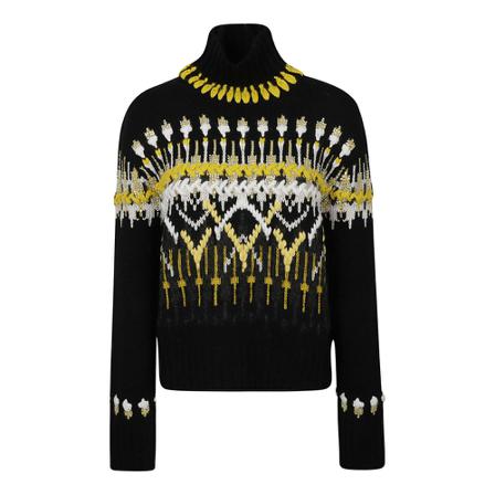 Ermanno Scervino, Turtlenecks Zwart, Dames, Maat:S