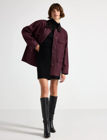 Lindex Skirt Celia Merino Wool - Black - L