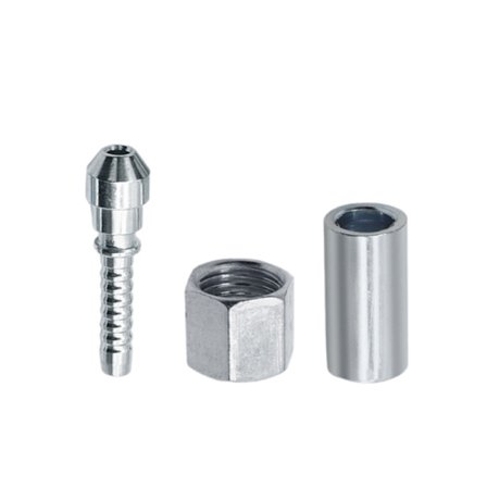 Högtryckstvättsslangförlängningsanslutningsadapter Koppar M22 14 mm och 15 mm hangänga invändig slangkoppling