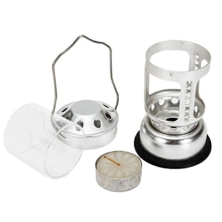 Lysestake Lampe Slitesterk Mini Lyse Tealights Holder Utendørs Lysestake Lampe[D]