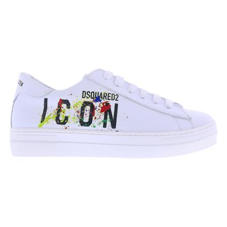 Dsquared2 - Sneakers - Vit - Dam - Storlek: 33 Eu, Dam, Storlek: 33 EU