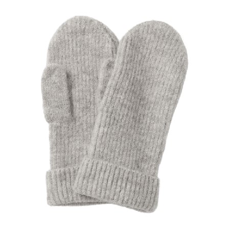 Å WOMAN Ribbstickade tumvantar JUNI Vantar & handskar Grå ONESIZE