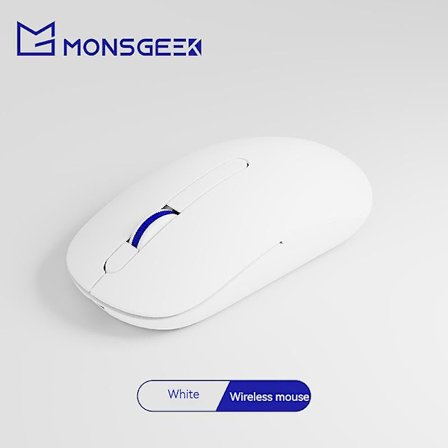 Monsgeek D1 Trådløs Mus Bluetooth 2.4g To-Mode 1000dpi Lydløs Mus Tastatur Sæt Kontor Bærbar Mus Til Windows Mac Gave