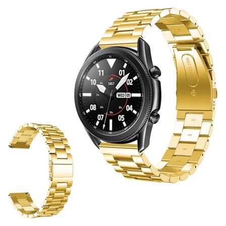 Samsung Galaxy Watch 3 (45mm) rostfritt stål klockarmband - guld