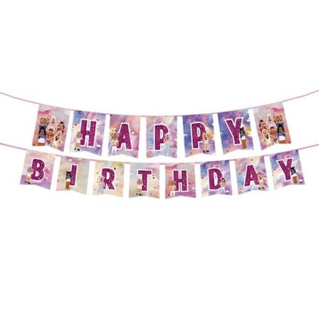 Roblox Flickor Grattis på födelsedagen Banner Party Tillbehör