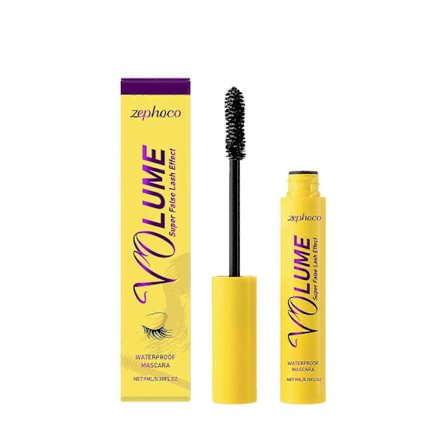 Zephoco svart ögonpenna, böjer naturligt uppåt, ser vacker ut och är inte lätt att kladda. Lätt och icke-kakig ögonpenna för dagligt bruk